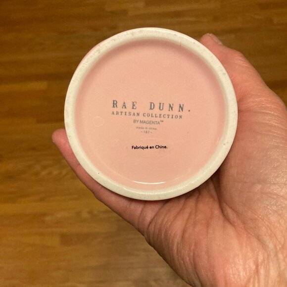 Pink Rae Dunn LOVE Cutout Heart Candle Holder - Picture 4 of 4